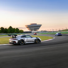 Porsche 911 GT3 RS auf Rundstrecke