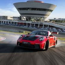Porsche 911 GT3 RS auf Rundstrecke