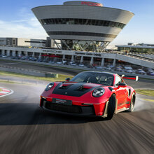 Porsche 911 GT3 RS auf Rundstrecke