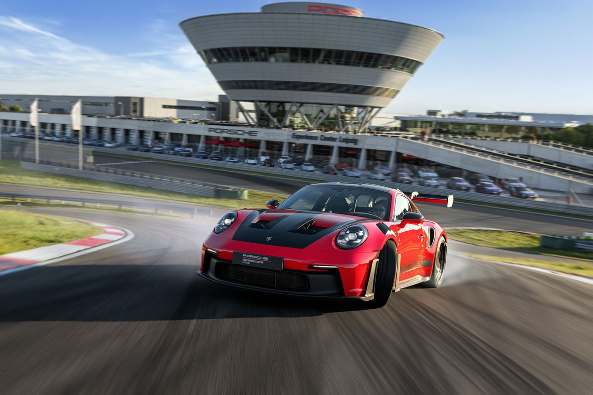 Porsche 911 GT3 RS auf Rundstrecke