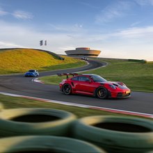 Porsche 911 GT3 RS auf Rundstrecke