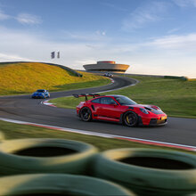 Porsche 911 GT3 RS auf Rundstrecke