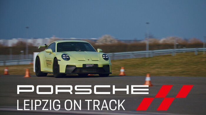 Porsche 911 GT3 auf Dynamikstrecke