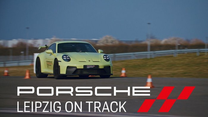 Porsche 911 GT3 auf Dynamikstrecke