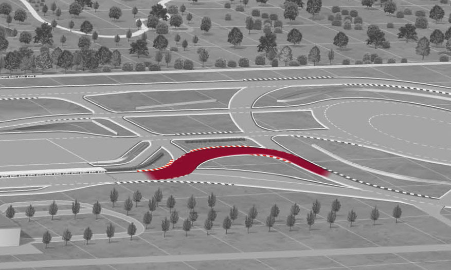 Porsche on-road circuit